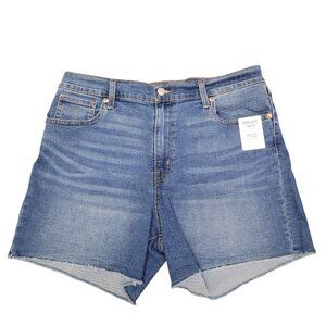 Denizen From‎ Levi's Vintage High-Rise 5" Inseam Jean Shorts Size 14 / 32 Blue